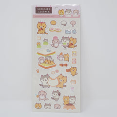 (Secondhand) Corocorocoronya Stickers Sheet A. Pink - Pastries - San-X