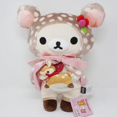 (Secondhand) Korilakkuma Fawn Medium Plush - Happy Natural Time Rilakkuma - San-X