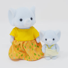 (Secondhand) Elephant Mother & Baby Figure Set - Calico Critters