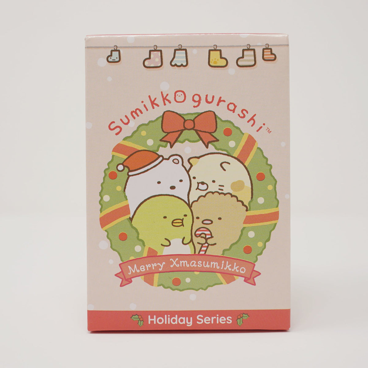 (Opened - Neko) Christmas Sumikko Blind Box Plush Keychain - San-X Sumikkogurashi Holiday