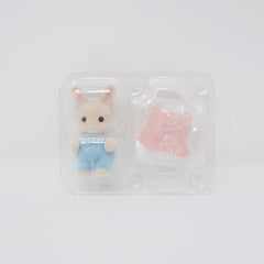 (Secondhand) Henry Sweatpea Bunny Rabbit from Baby Costume Series Blind Bag - Baby Collectibles - Calico Critters