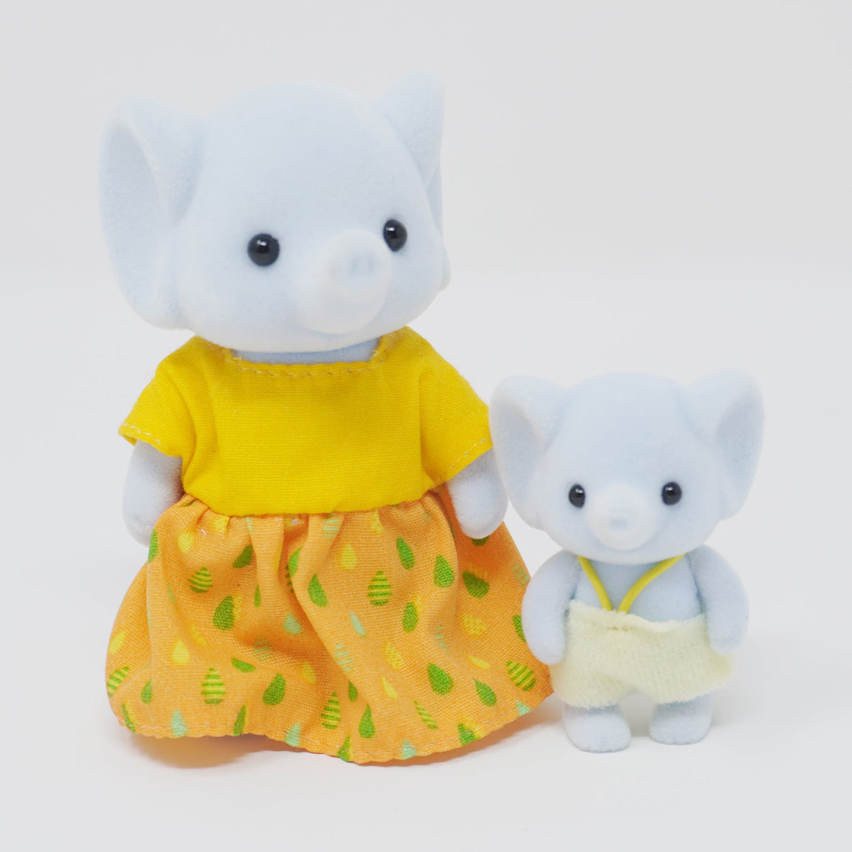 (Secondhand) Elephant Mother & Baby Figure Set - Calico Critters