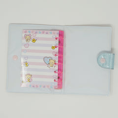 2013 Ring Bound Booklet with Sticker Collecting Sheets - Rilakkuma Heart Bath Time Theme