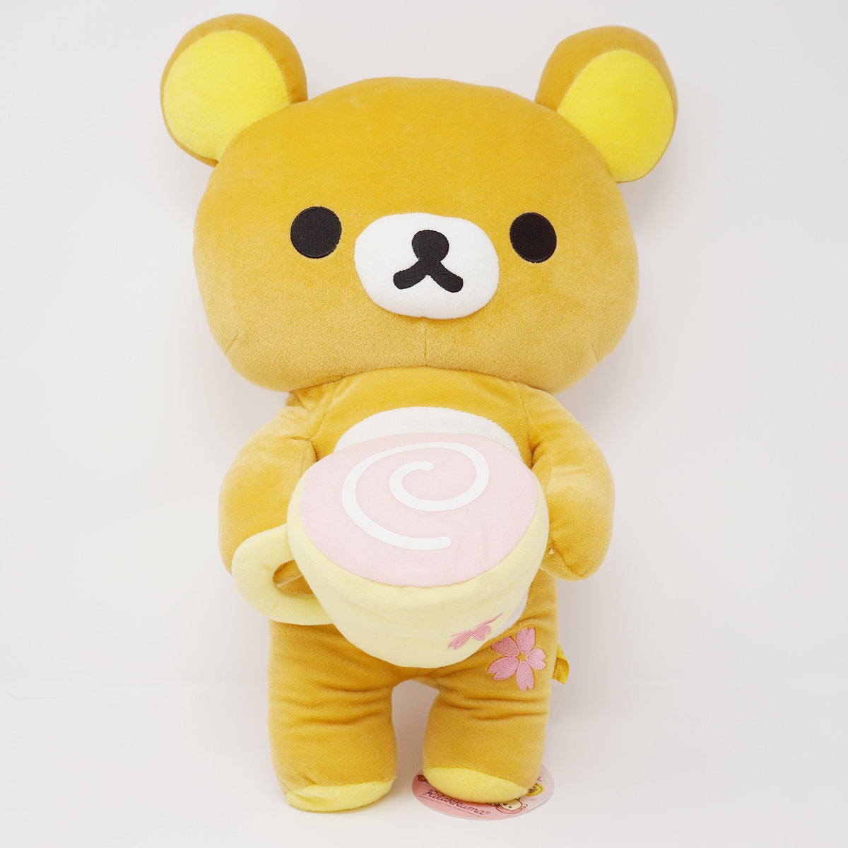 2013 Sakura Latte Rilakkuma XL Prize Plush - Cherry Blossom Rilakkuma San-X